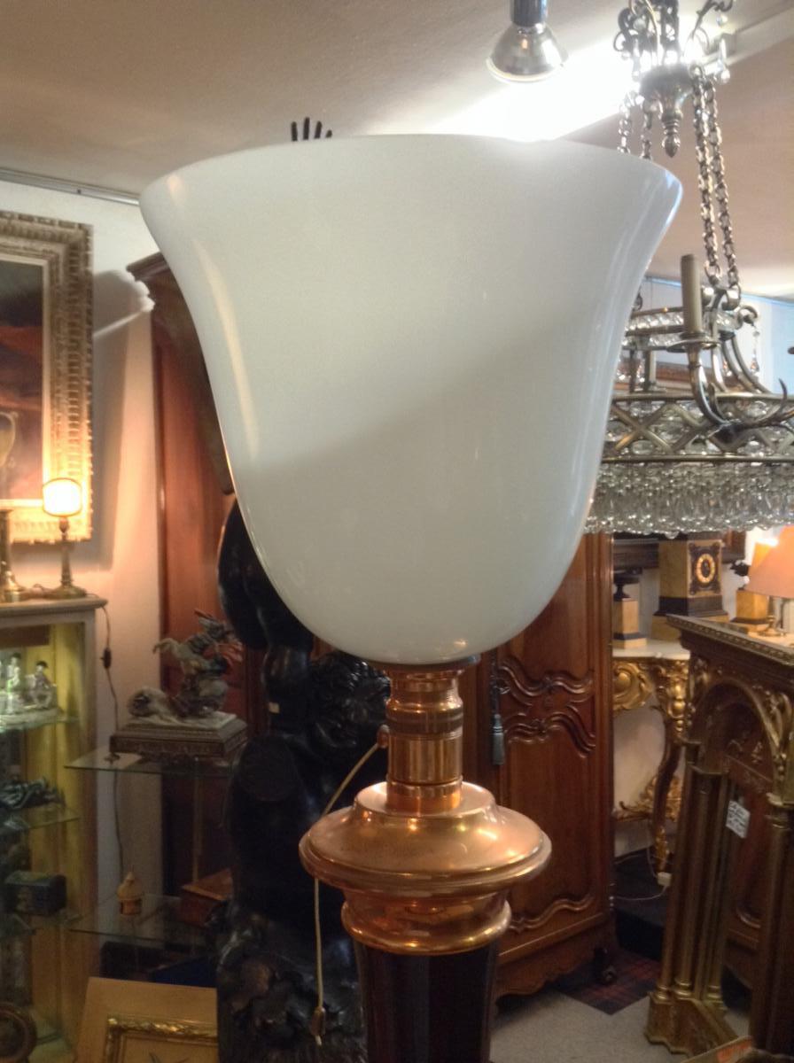 Lampe Mazda Art Deco Originale XXème-photo-2