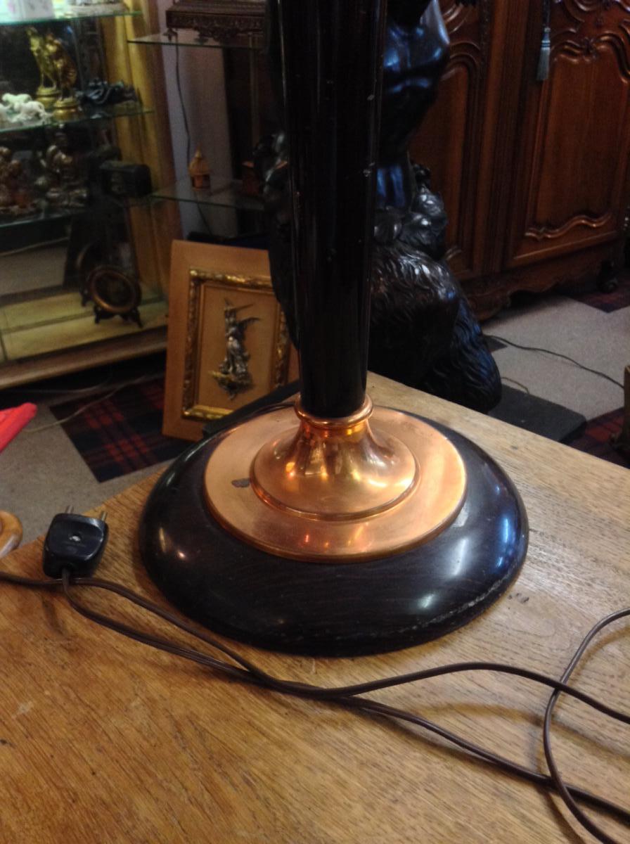 Lampe Mazda Art Deco Originale XXème-photo-3