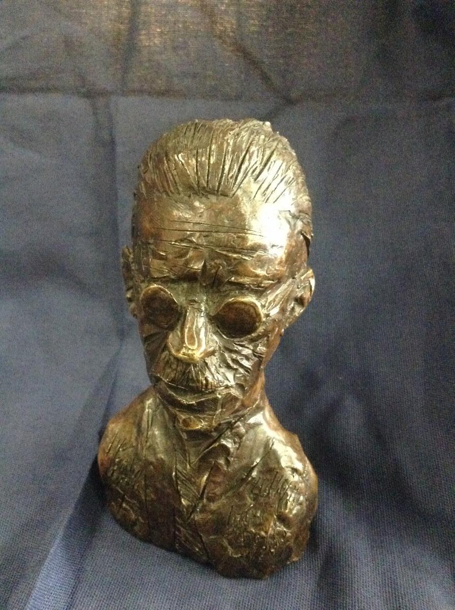 Bronze Du Poète Irlandais James Joyce