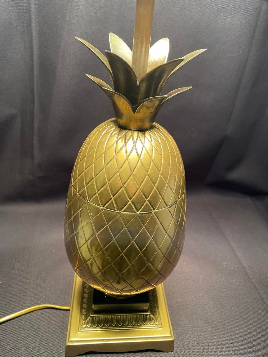 Brass Pineapple Lamp-photo-3