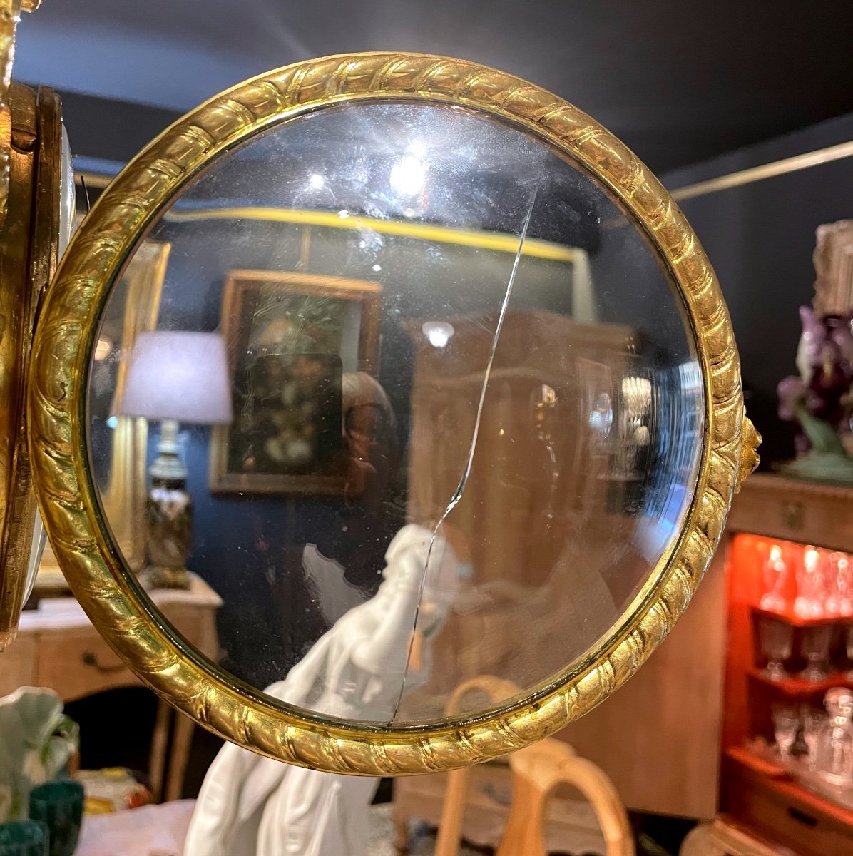 Grand Cartel 19ème Bronze Doré-photo-8