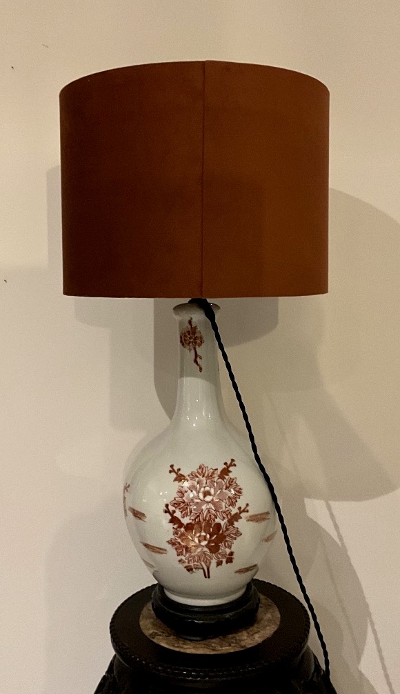 Lampe Porcelaine De Paris -photo-2