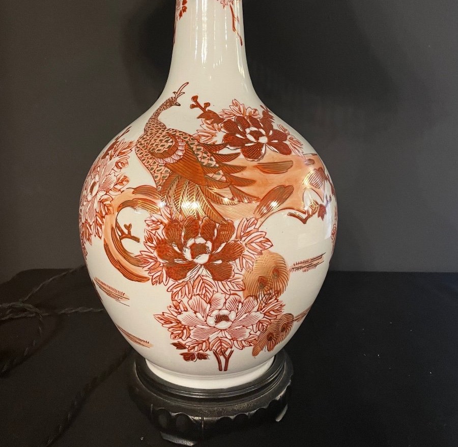 Lampe Porcelaine De Paris -photo-3