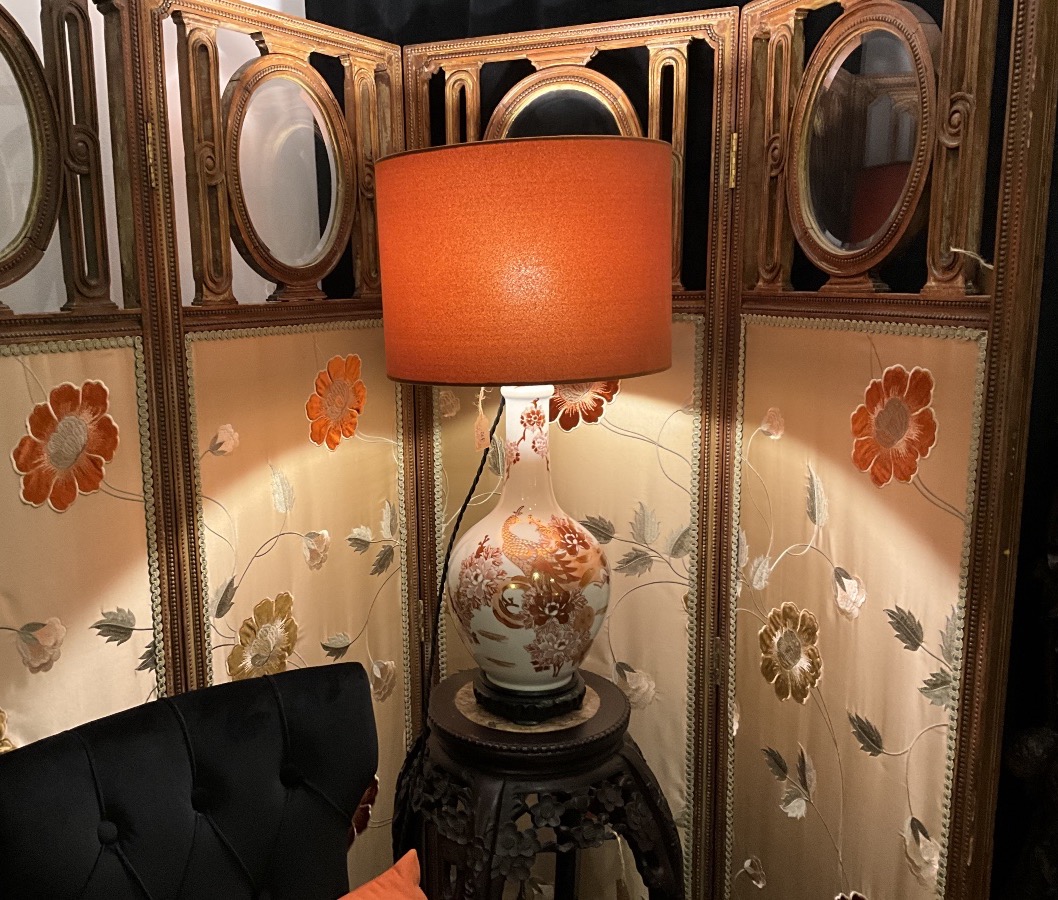 Lampe Porcelaine De Paris -photo-6