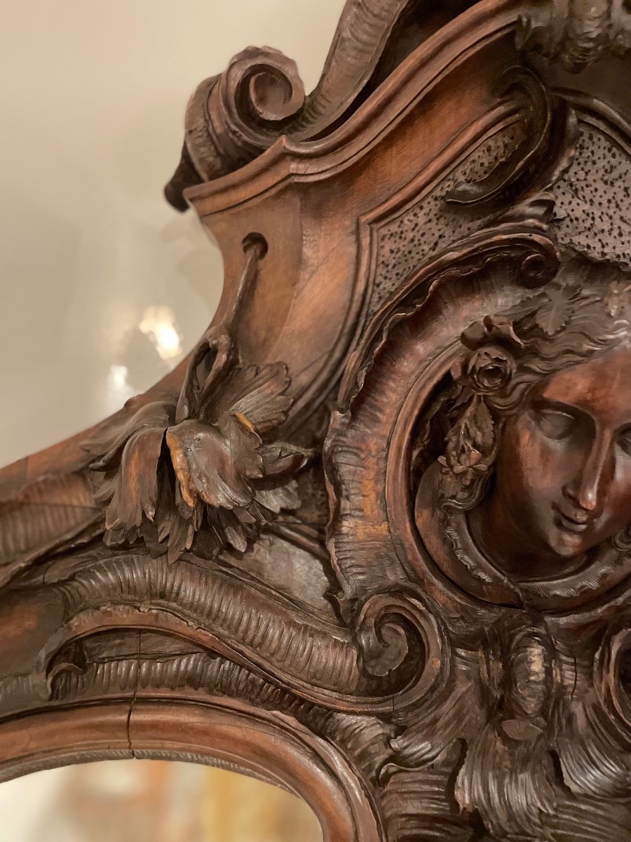 Miroir Napoléon III. Hauteur 195cm-photo-3