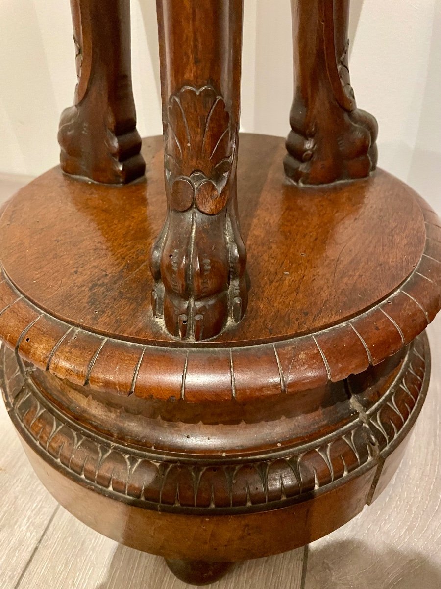 Pair Of Walnut Columns-photo-4