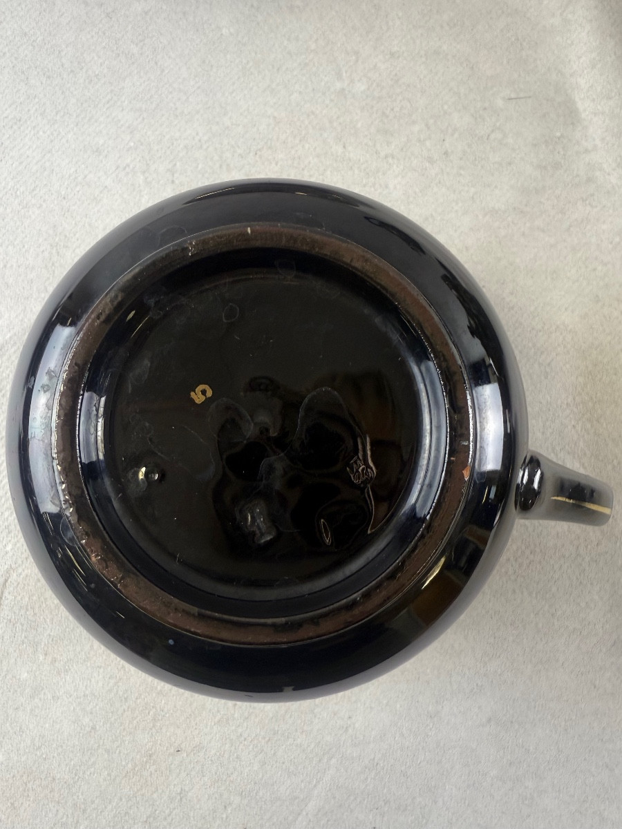 Service Chocolat Sarreguemines bleu nuit-photo-4