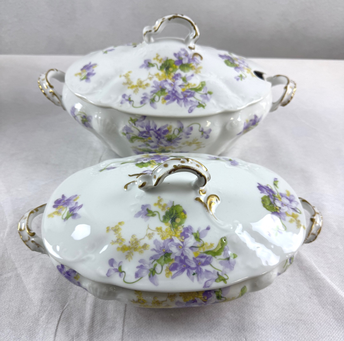 Service de Table Porcelaine Limoges C.Ahrenfeldt  96 pièces-photo-4