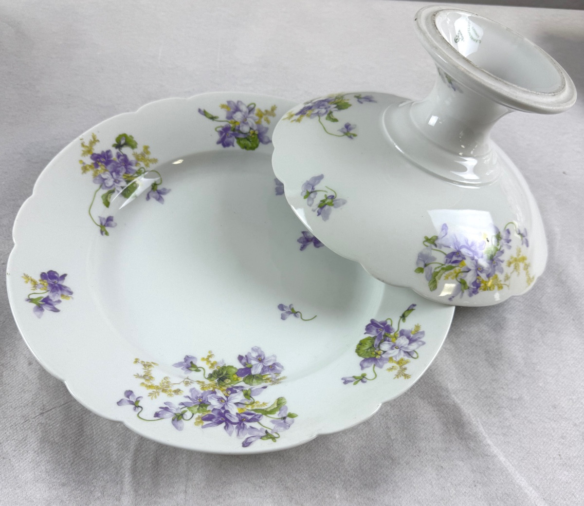 Service de Table Porcelaine Limoges C.Ahrenfeldt  96 pièces-photo-7