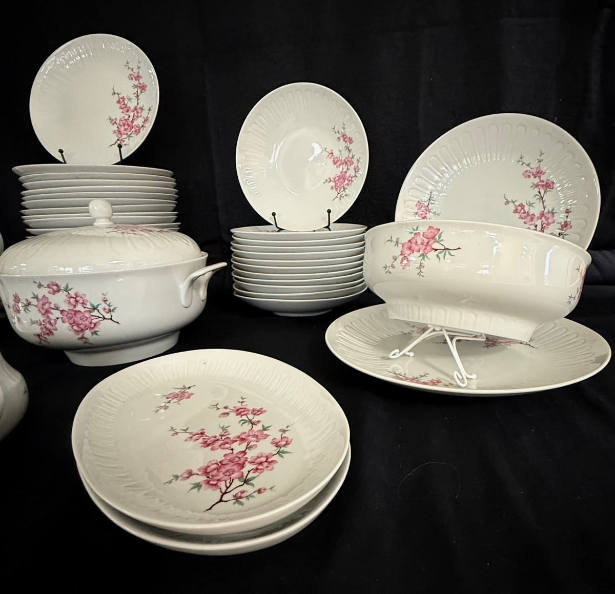 Service de table et à café Porcelaine Anglaise 57 pièces-photo-4