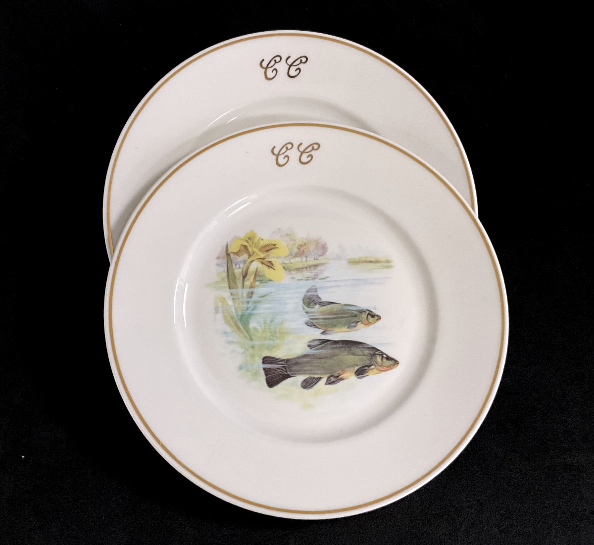 Service 13 pièces Poisson Porcelaine 13 pieces-photo-5