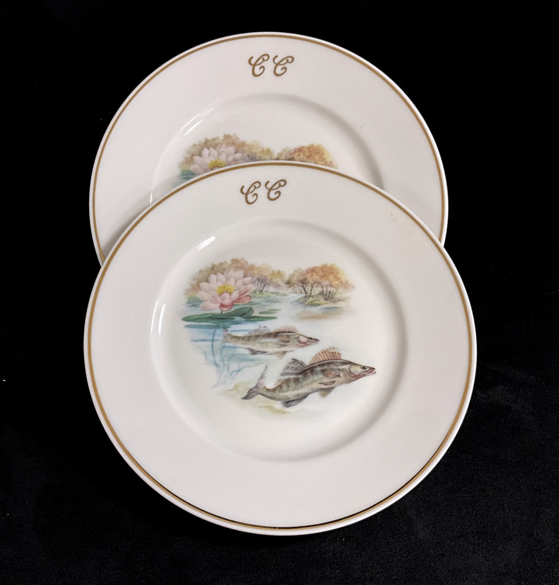 Service 13 pièces Poisson Porcelaine 13 pieces-photo-7