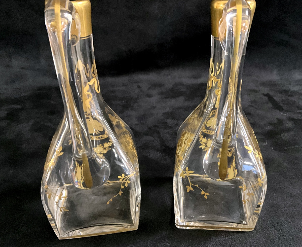 Pair Of Baccarat Cabaret Decanters-photo-6