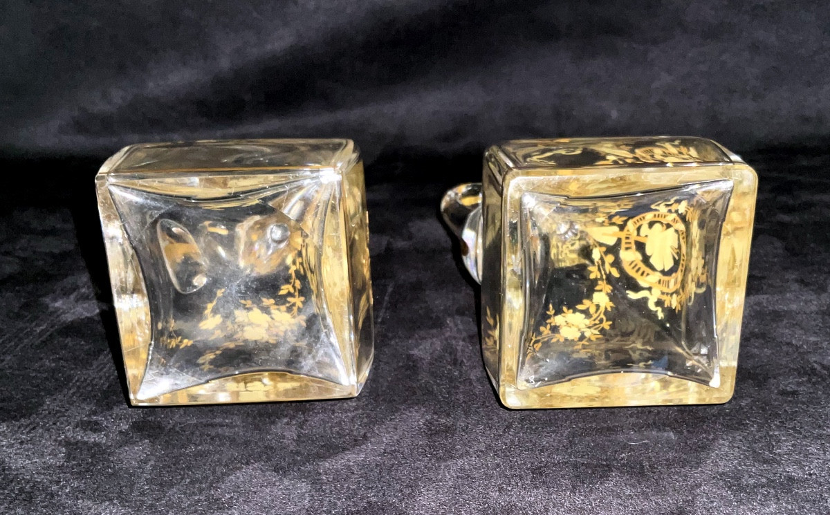 Pair Of Baccarat Cabaret Decanters-photo-8