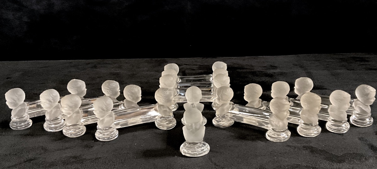12 portes couteaux Baccarat Modèle Houdon-photo-2
