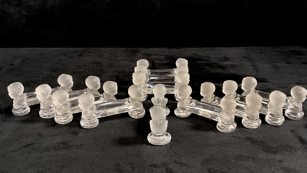 12 portes couteaux Baccarat Modèle Houdon-photo-3