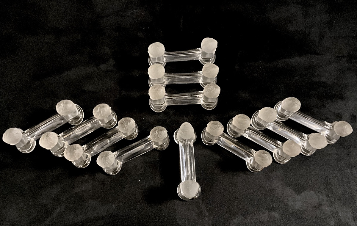 12 portes couteaux Baccarat Modèle Houdon-photo-4