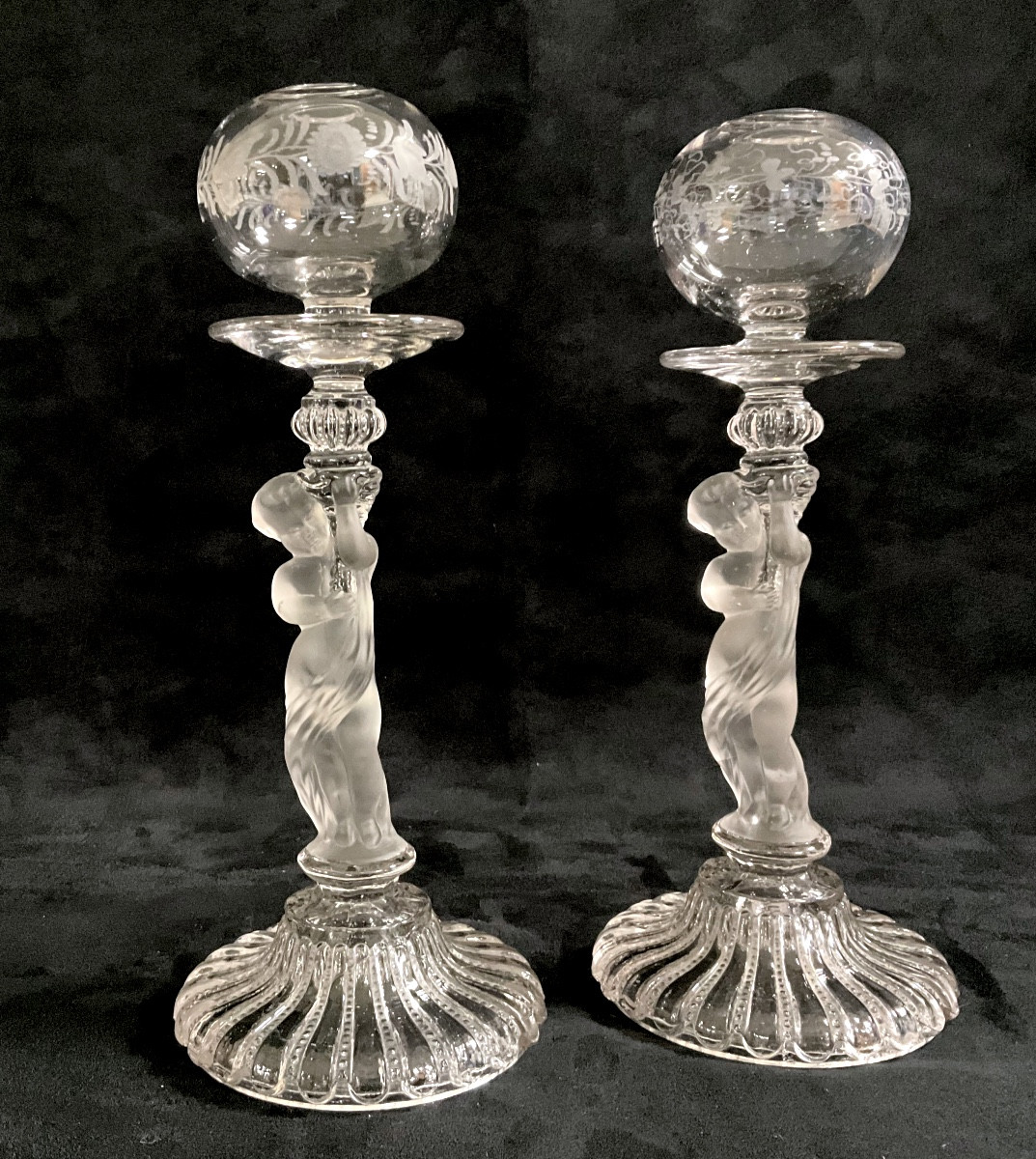 Pair Of Lacemaker's Loupes
