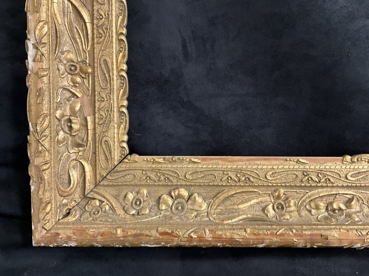 Lot de 4 encadrements peintures Doré-photo-2