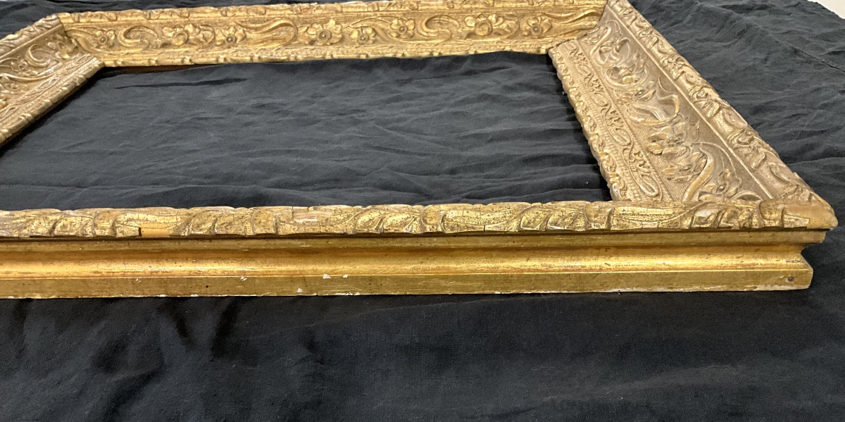 Lot de 4 encadrements peintures Doré-photo-2