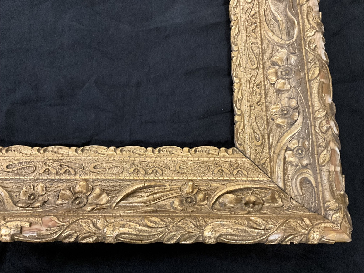 Lot de 4 encadrements peintures Doré-photo-5