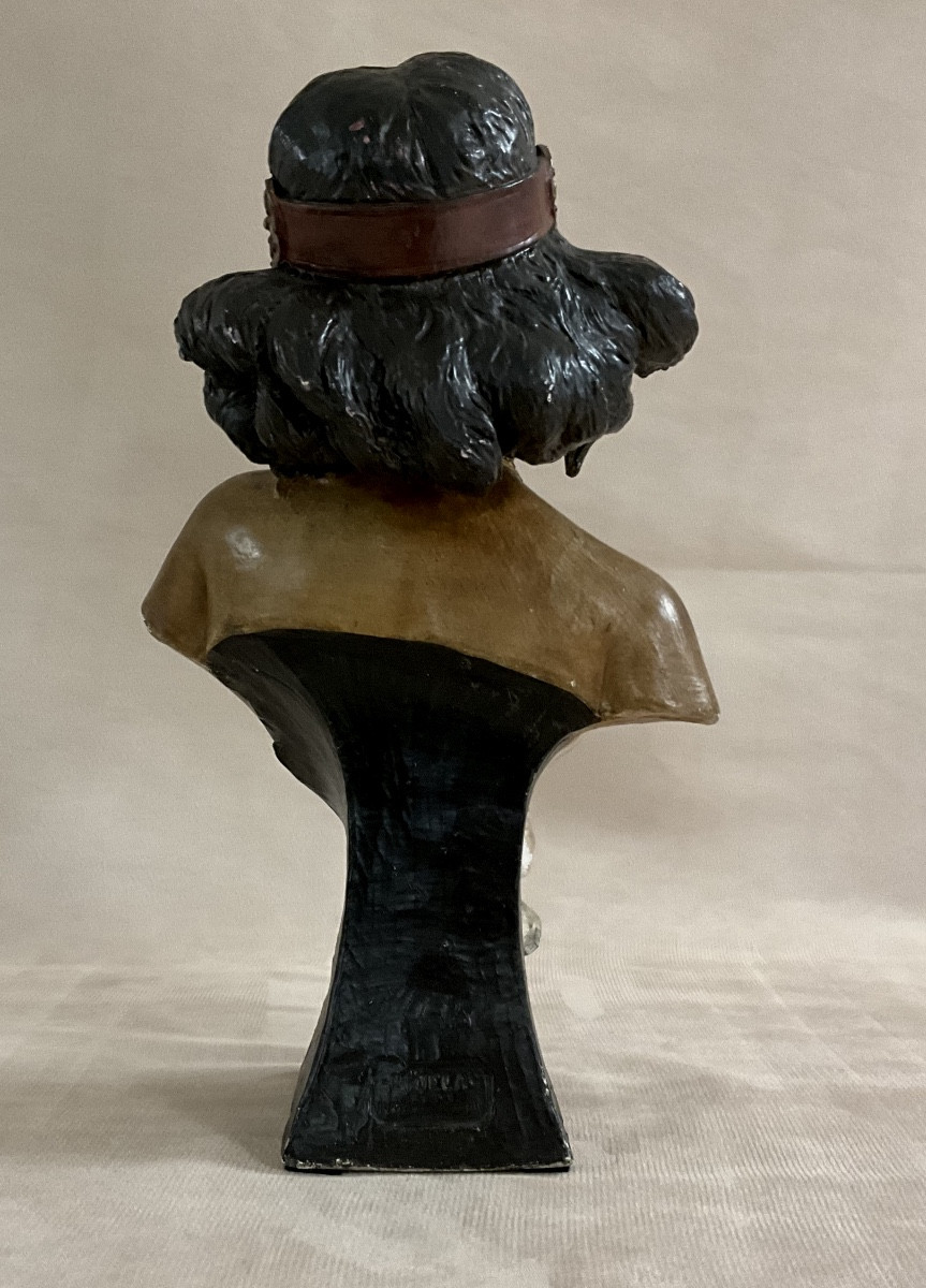 Buste terre cuite «  Uriela »-photo-1