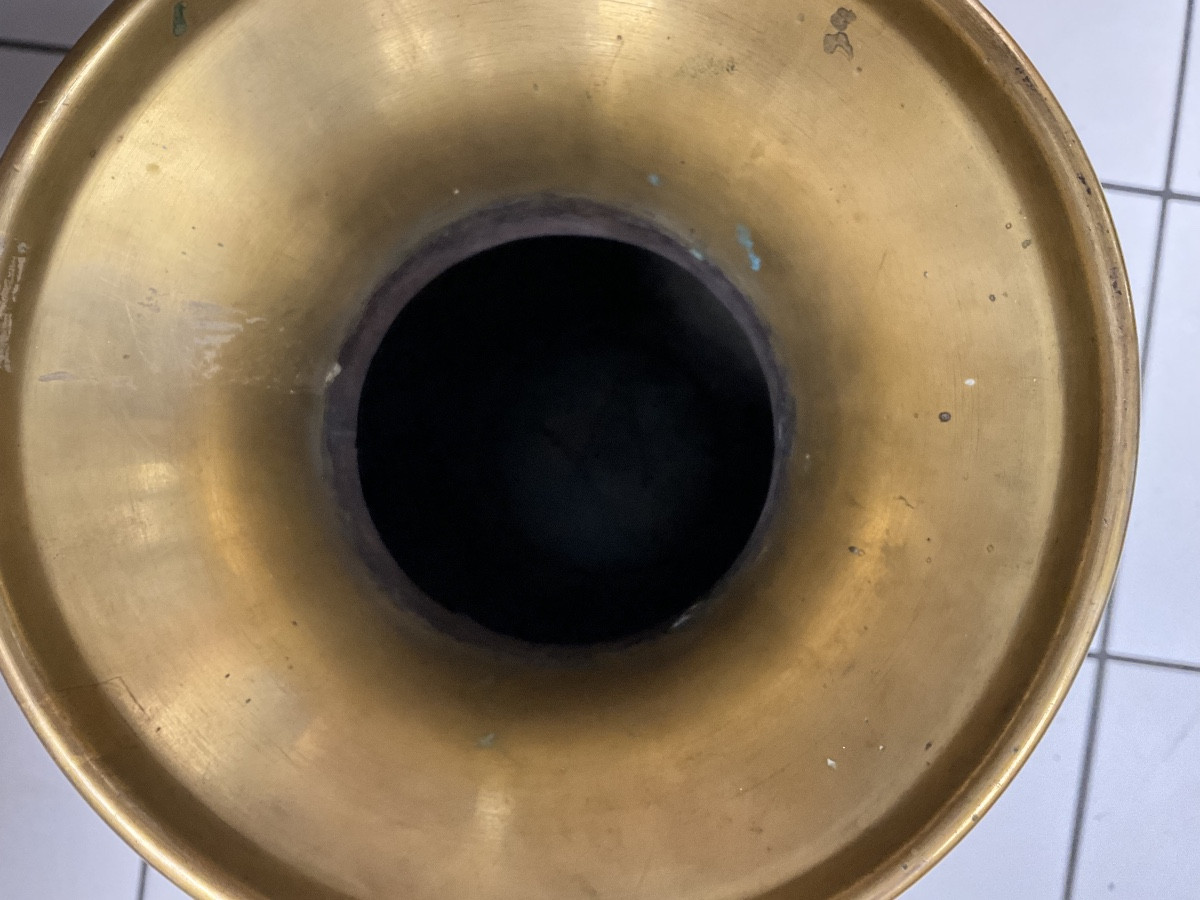 Grande Paire de Vases Cloisonnés-photo-5