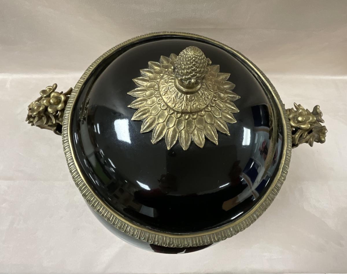 Grand pot à couvert Napoléon 3-photo-2