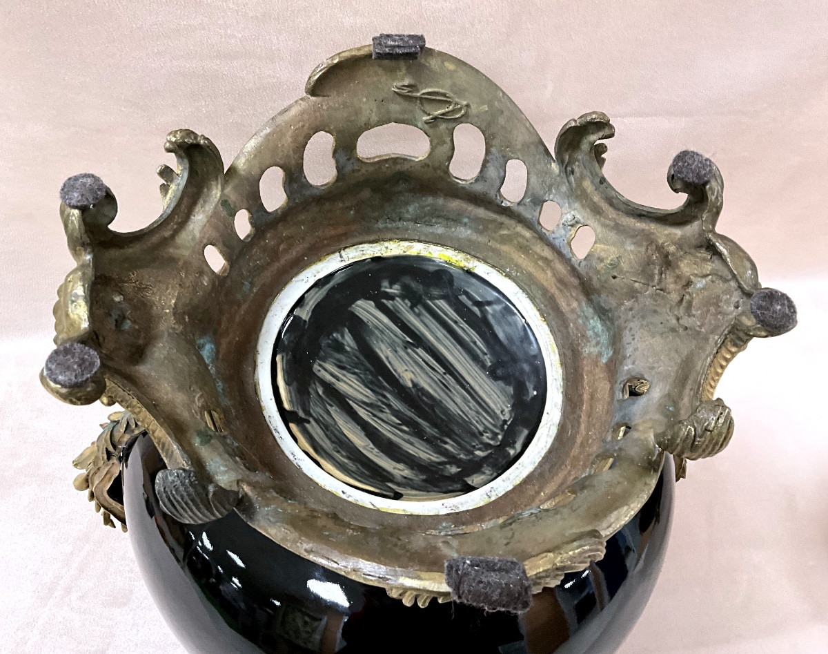 Grand pot à couvert Napoléon 3-photo-4