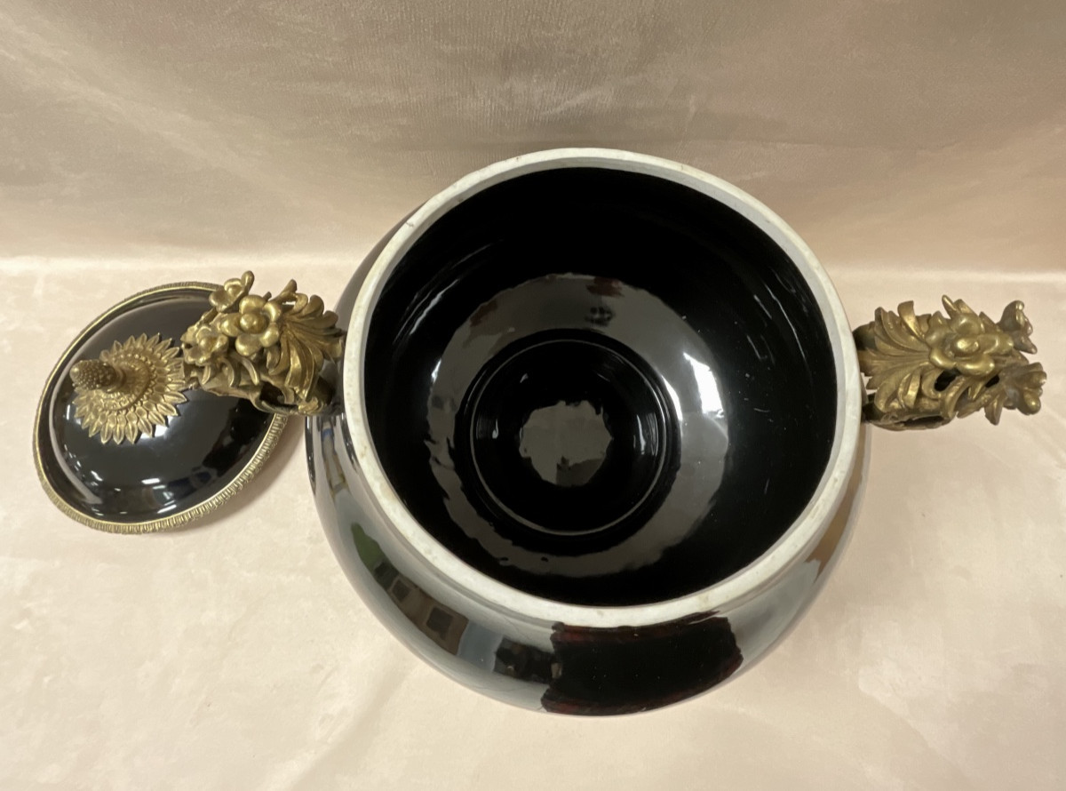 Grand pot à couvert Napoléon 3-photo-4