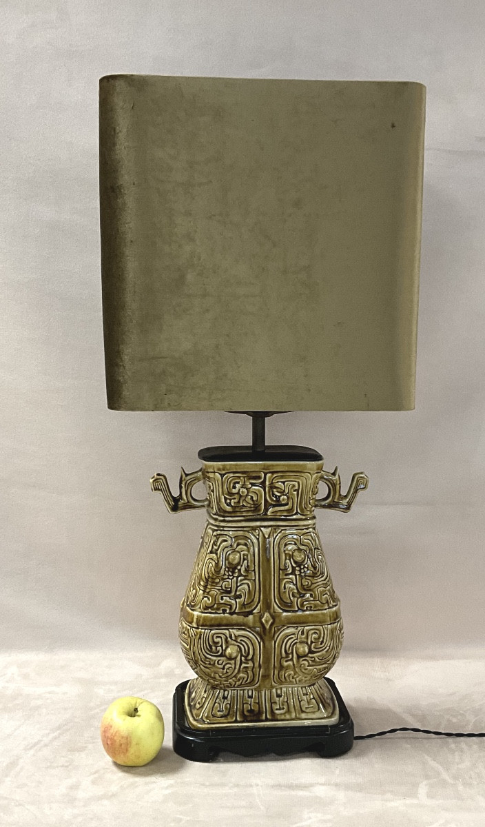 Lampe forme vase Hu chine -photo-2