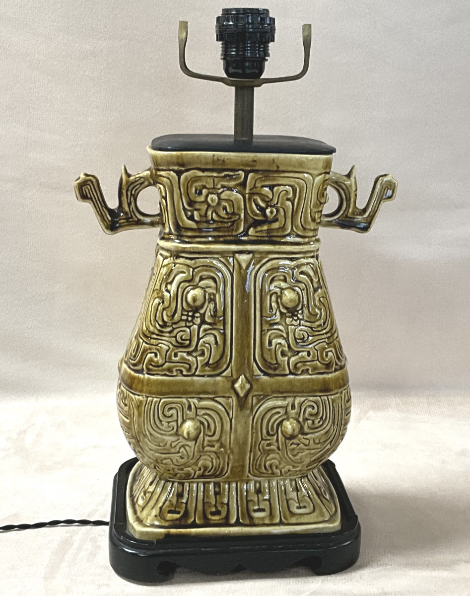 Lampe forme vase Hu chine -photo-3