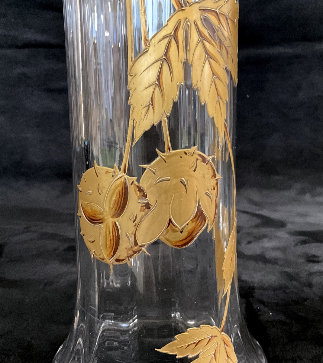 Paire de Vases Baccarat modèle Platane-photo-3