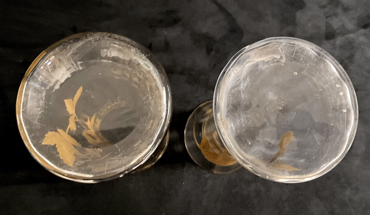 Paire de Vases Baccarat modèle Platane-photo-5