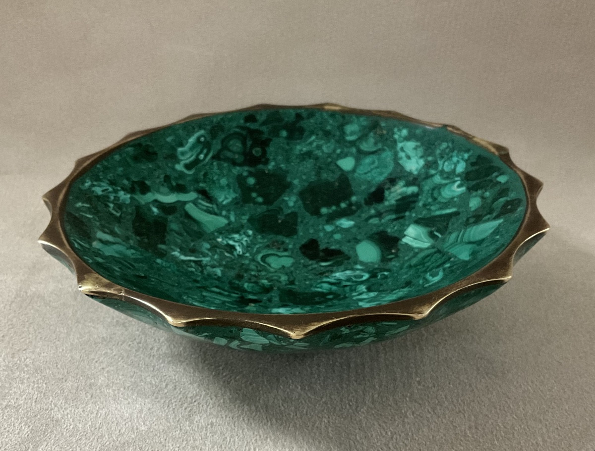 Vide poche ou Coupelle Malachite-photo-2
