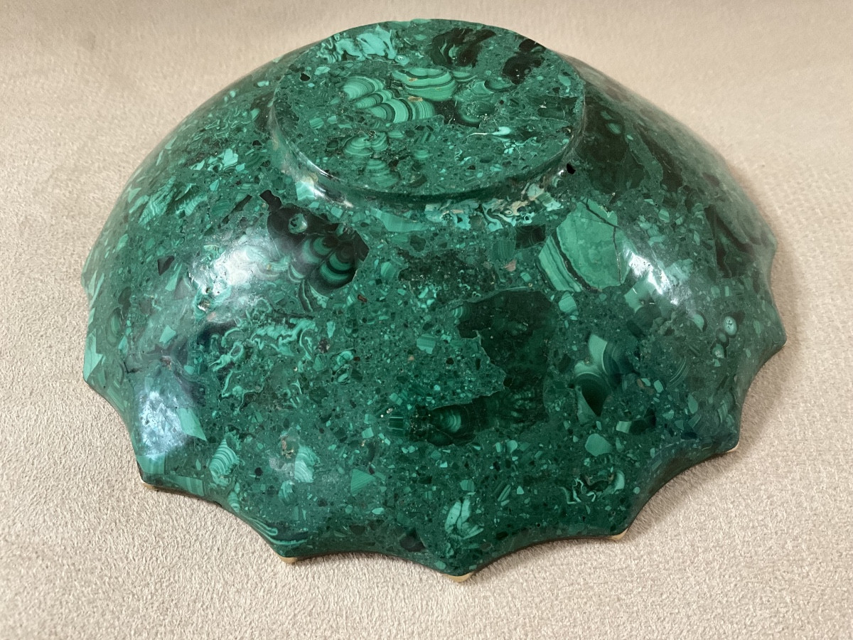 Vide poche ou Coupelle Malachite-photo-4