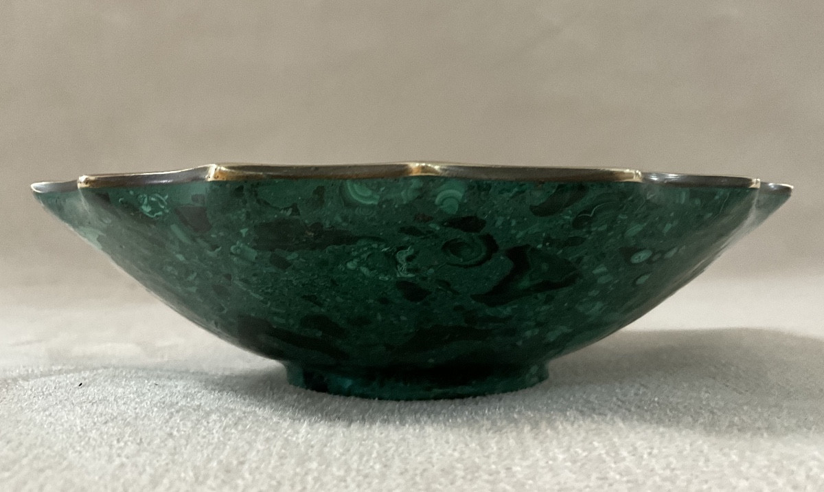 Vide poche ou Coupelle Malachite-photo-2