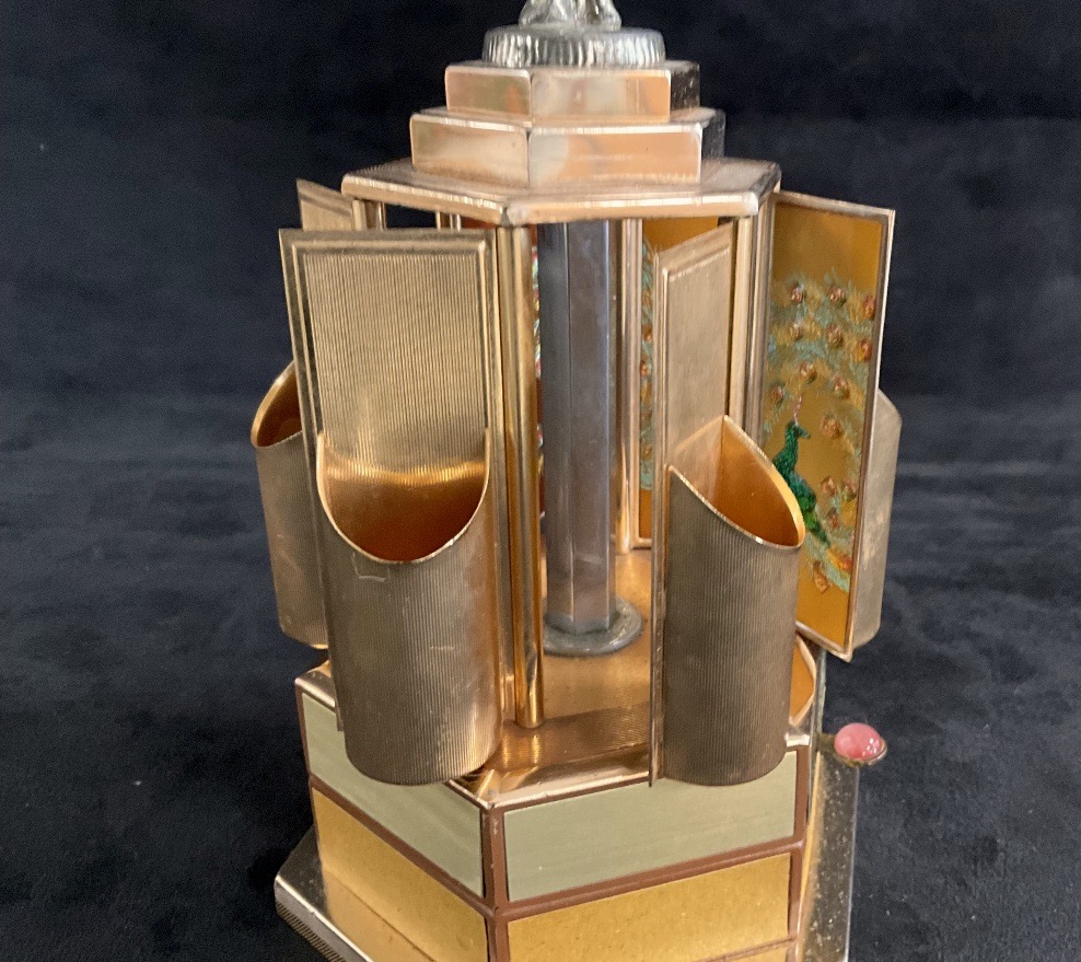 Music Box And Cigar Or Lipstick Dispenser-photo-3