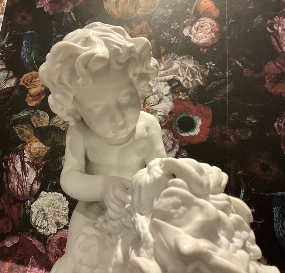 L’ enfant et le Chien signé Arnaud