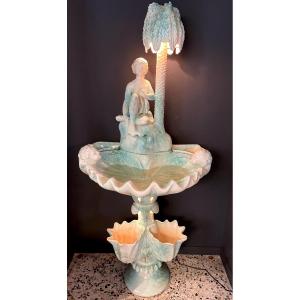 Large Ceramic Vallauris Fountain