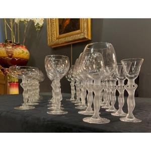 Complete Bayel Crystal Service Venus And Bacchus