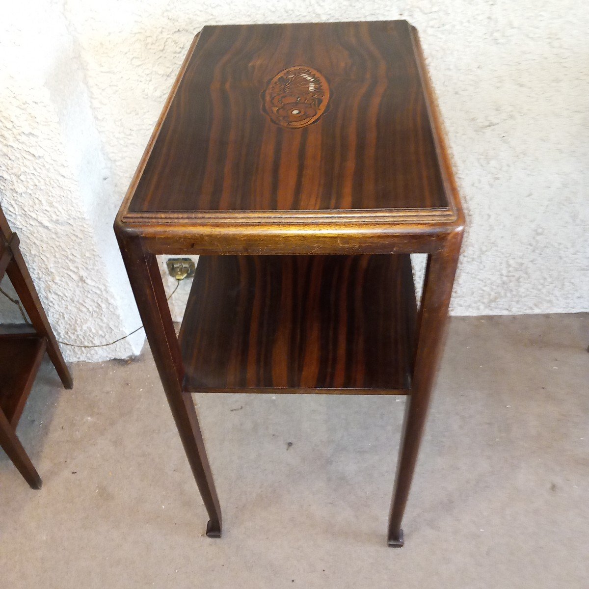 L. Majorelle, Art Deco Coffee Table, In Rosewood, 1920-1930 Period.-photo-2