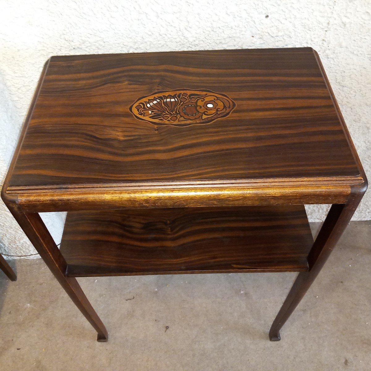 L. Majorelle, Art Deco Coffee Table, In Rosewood, 1920-1930 Period.-photo-7