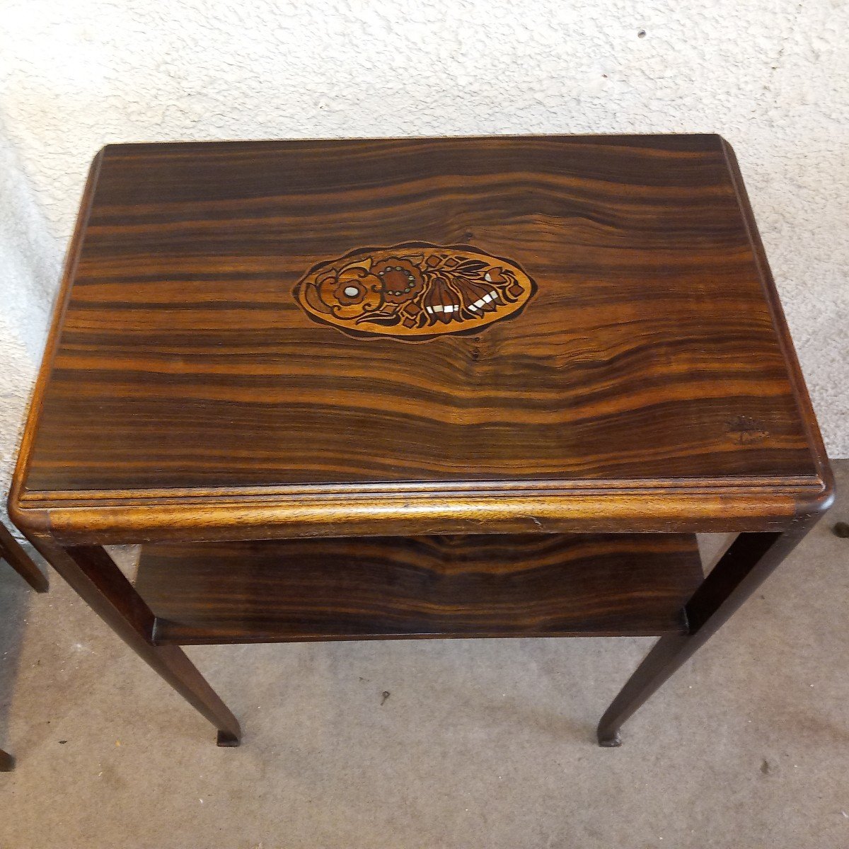 L. Majorelle, Art Deco Coffee Table, In Rosewood, 1920-1930 Period.