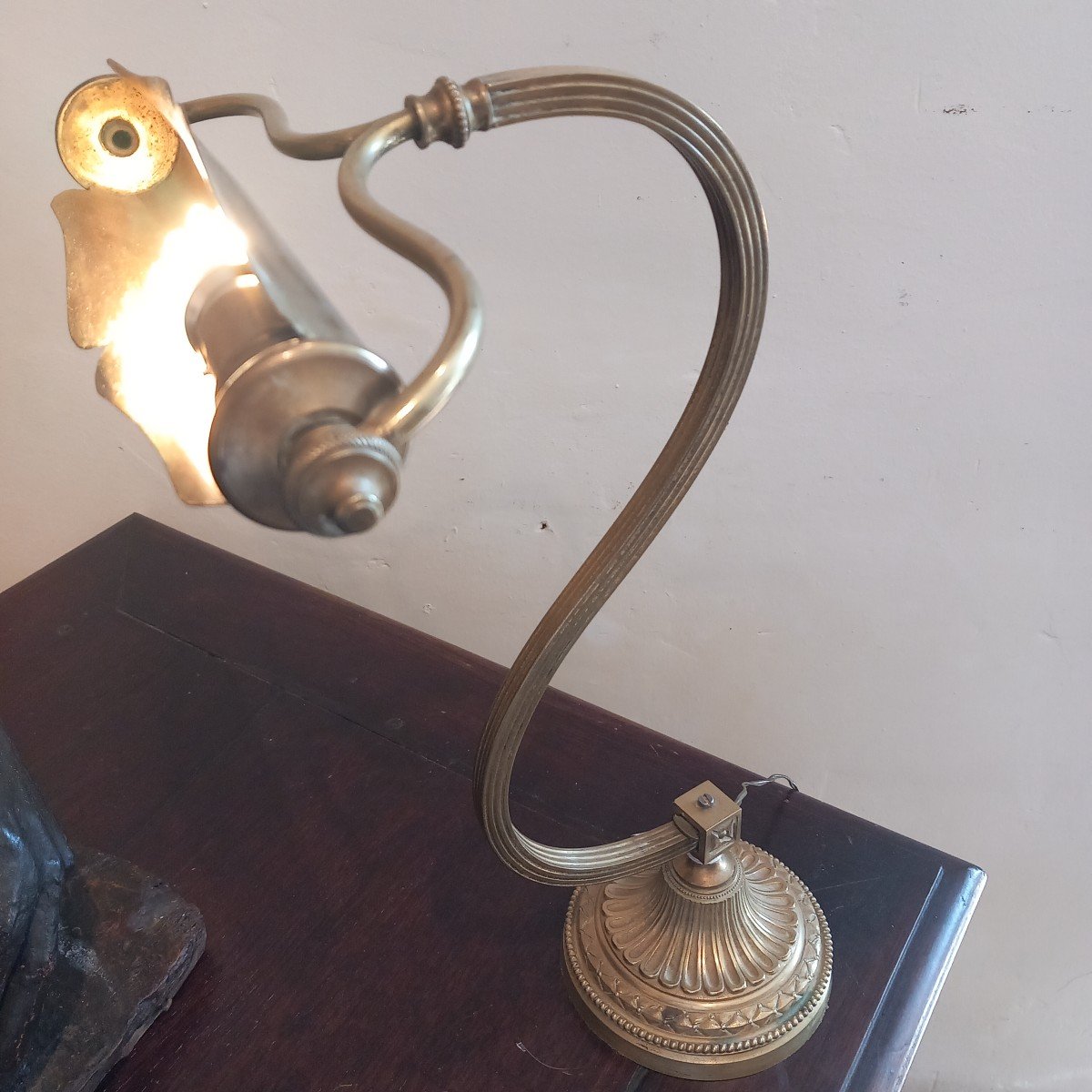  Lampe de bureau d'époque 1900.-photo-4