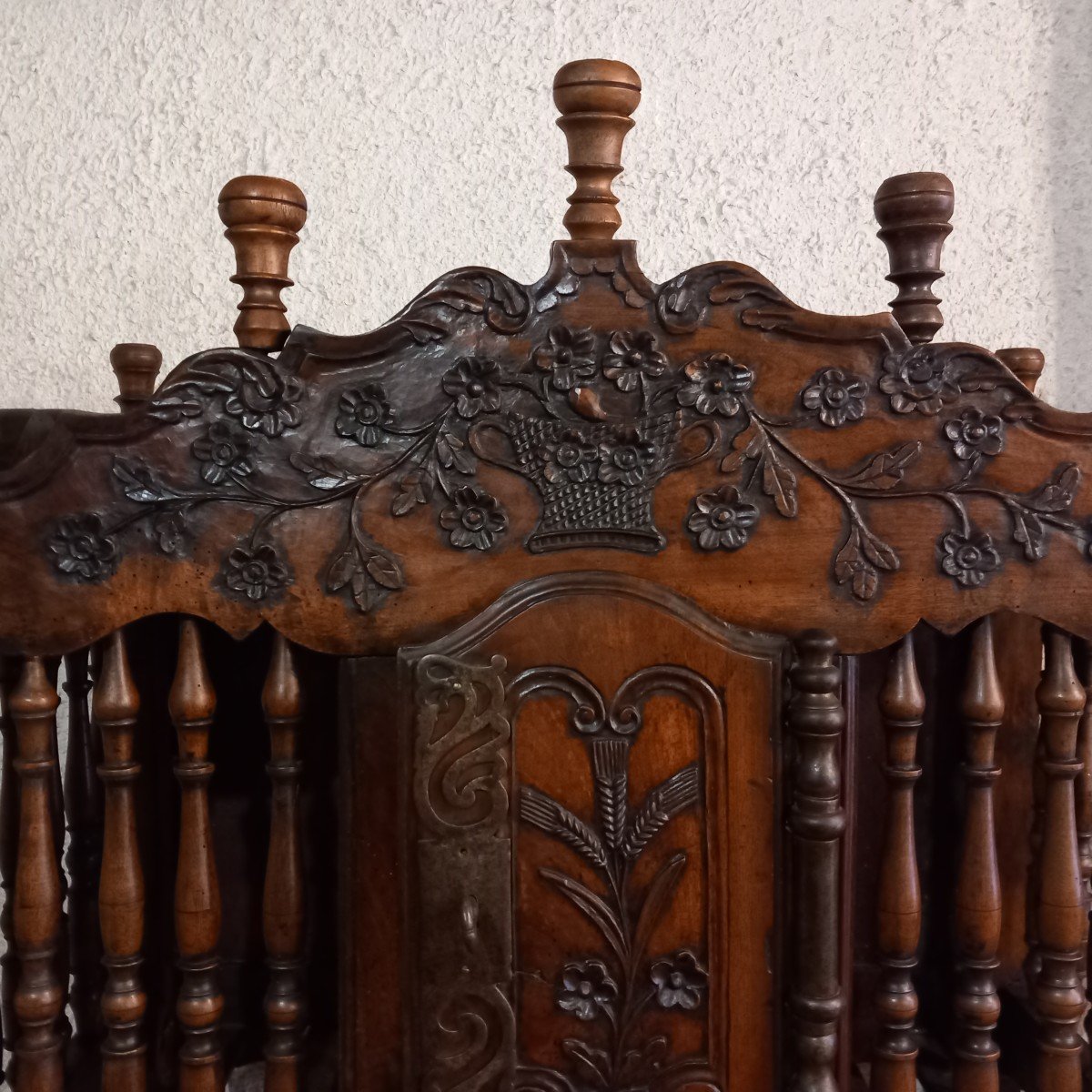 Panetière, Provence 18th Century, In Walnut.-photo-2