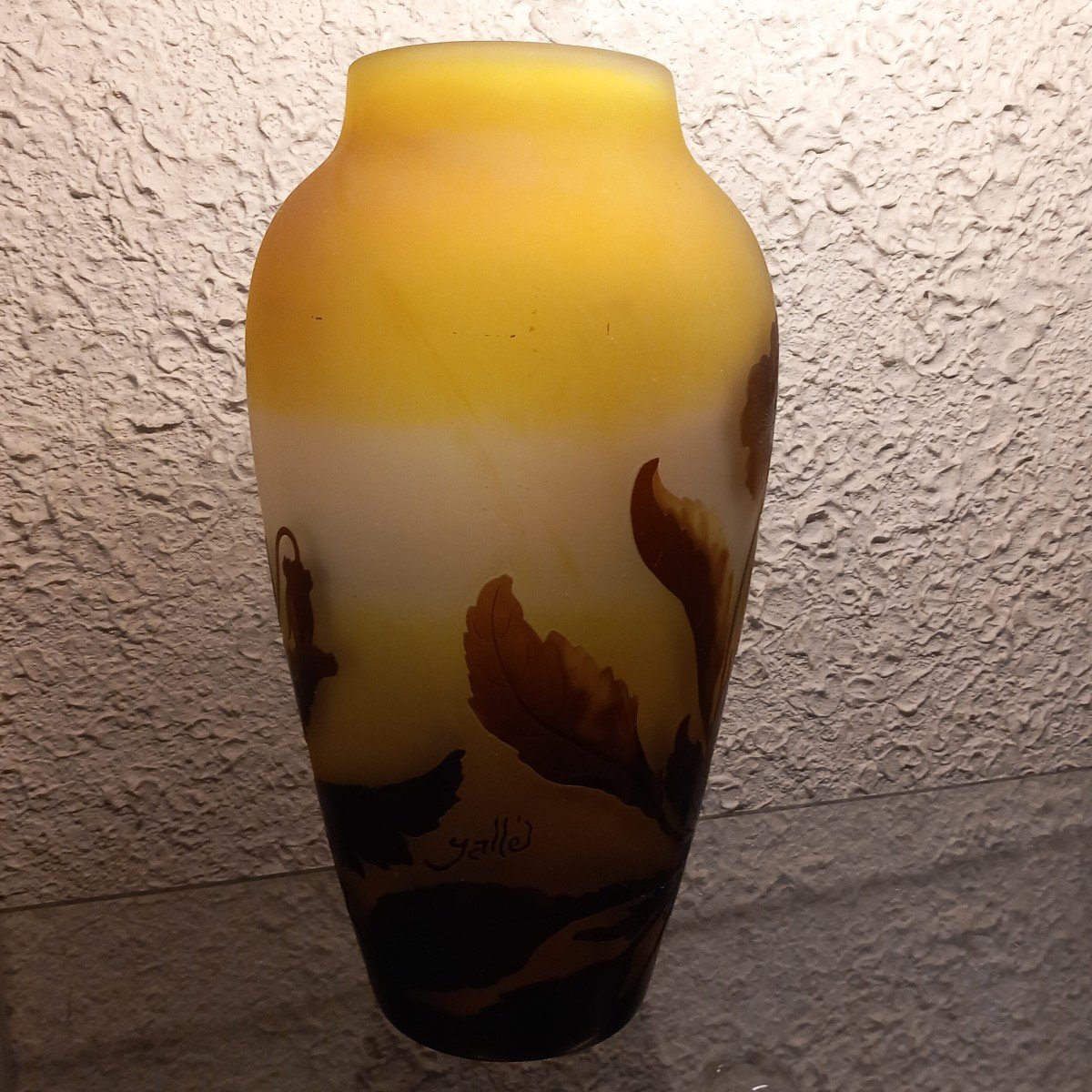Vase To Emile Gallé (1846-1904)-photo-2