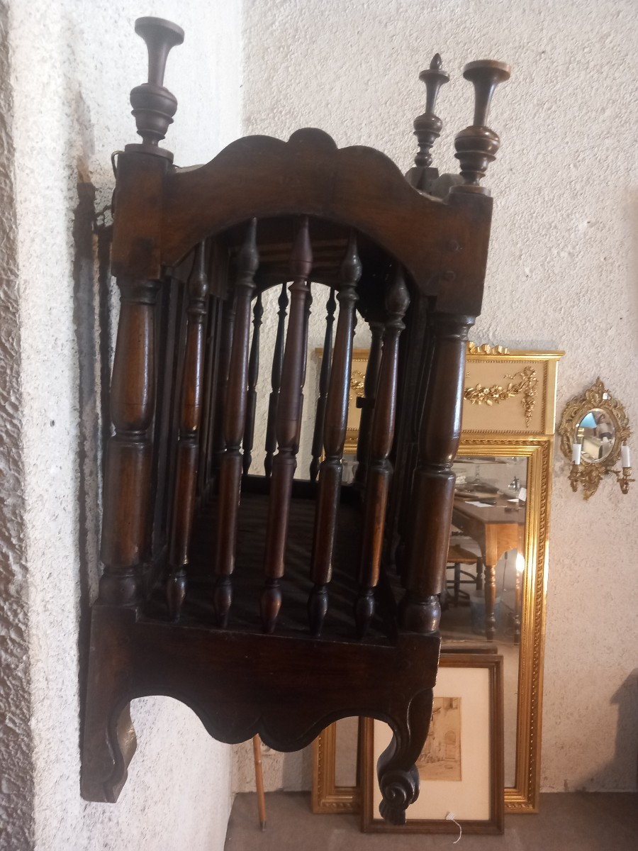 Panetière, Provence, 18th Century, In Walnut.-photo-2