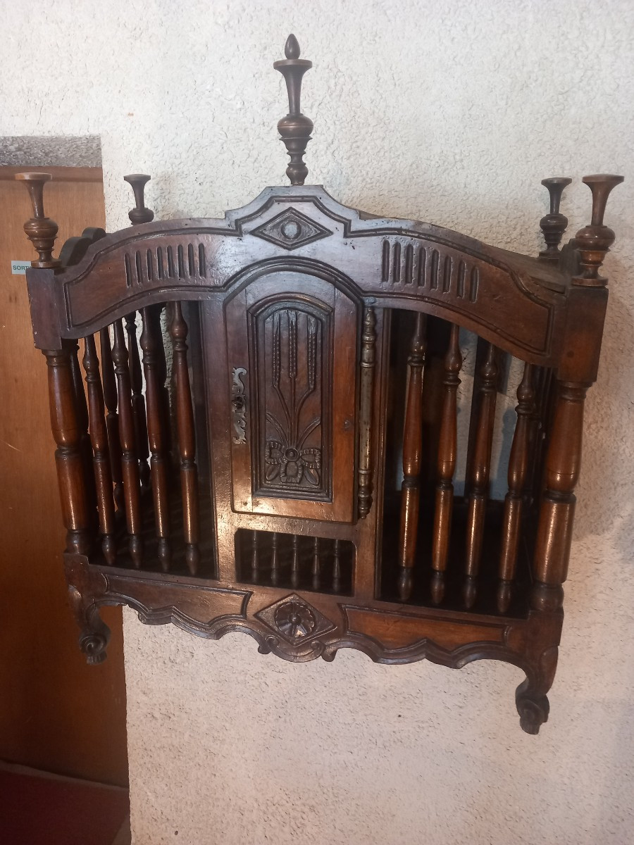 Panetière, Provence, 18th Century, In Walnut.-photo-3