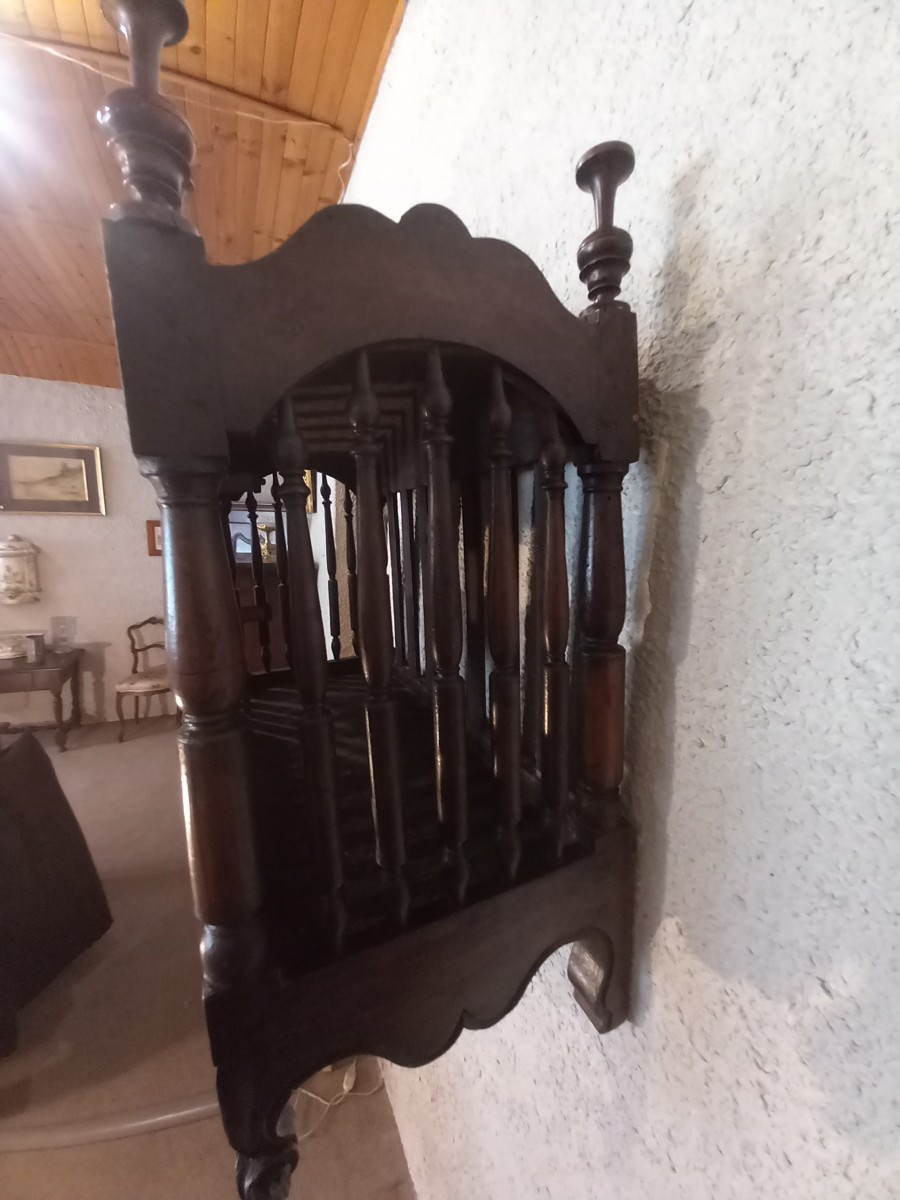 Panetière, Provence, 18th Century, In Walnut.-photo-4